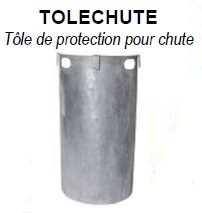 TOLECHUTE — Tôle de protection